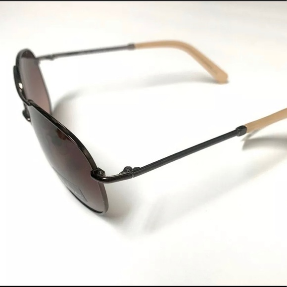 Cole Haan Aviator Sunglasse Brown C669 51 - Picture 4 of 4